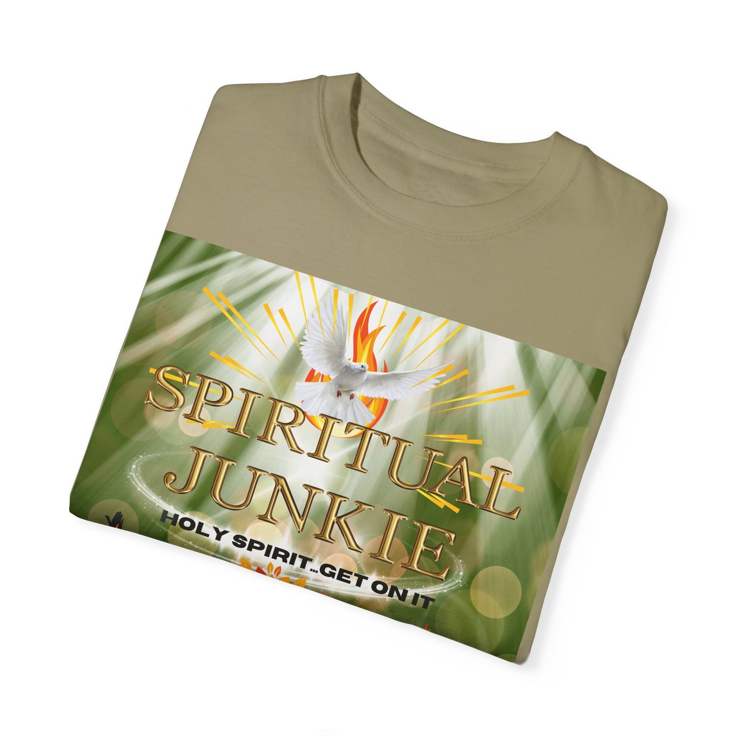 Spiritual Junkie Unisex Garment-Dyed T-shirt