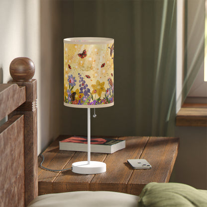 Ladybug Garden Lamp on a Stand, US|CA plug