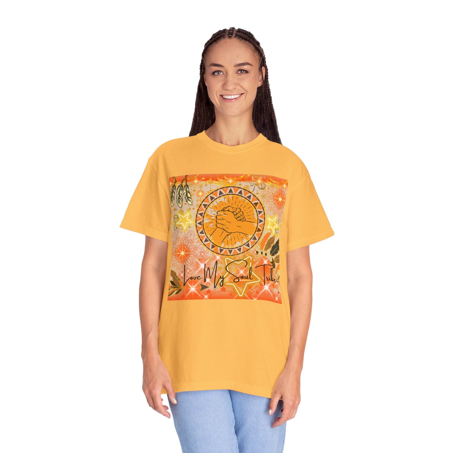 Love My Soul Tribe Unisex Garment-Dyed T-shirt