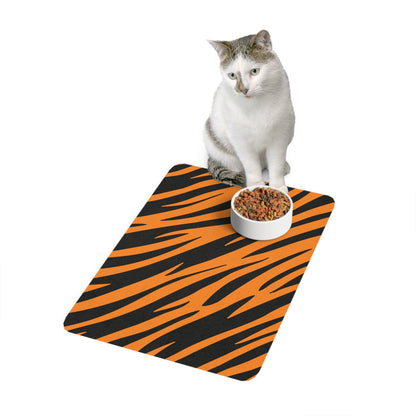 Pet Food Mat (12x18) Tiger