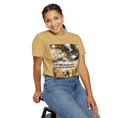 I Fear No Evil Unisex Garment-Dyed T-shirt