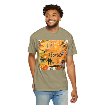 Florida Unisex Garment-Dyed T-shirt