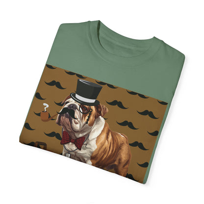 Pawsitively Dapper Unisex Garment-Dyed T-shirt