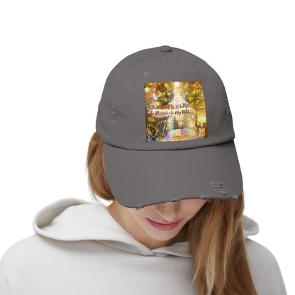 Your Word Unisex Distressed Cap