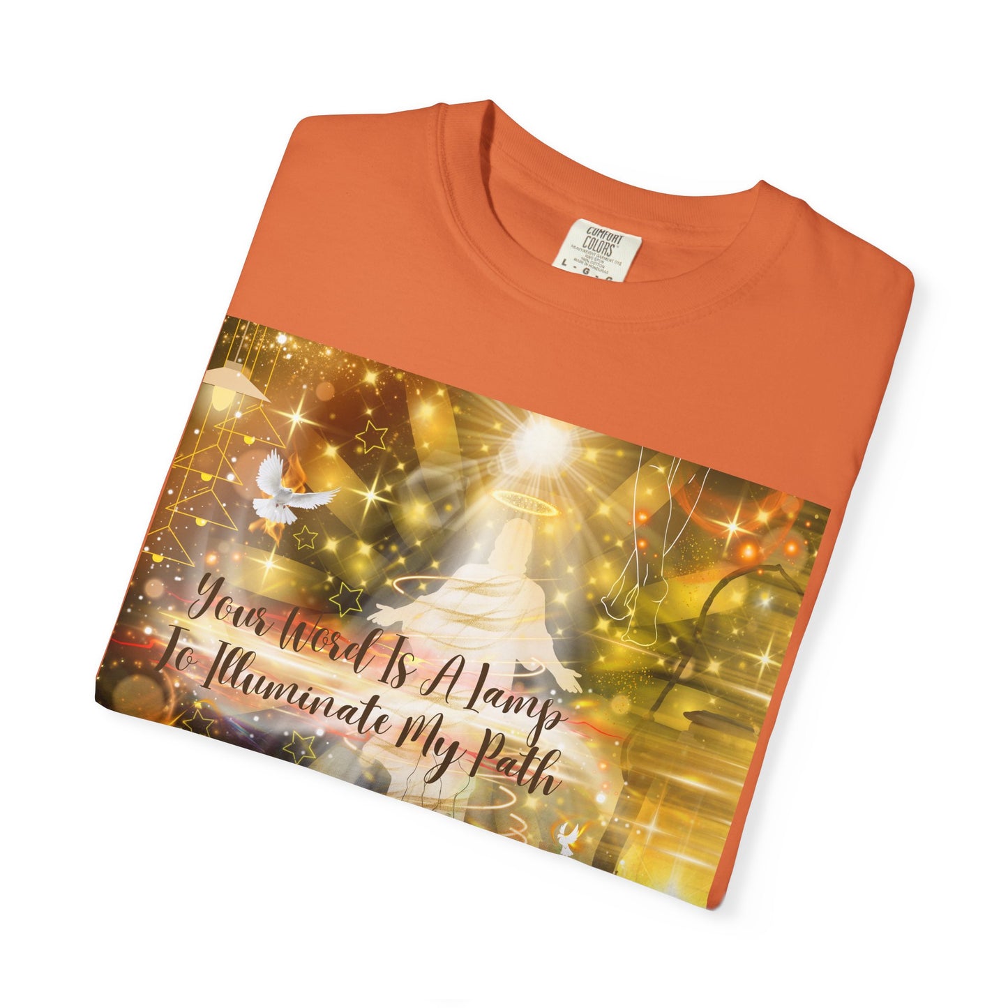 Your Word Unisex Garment-Dyed T-shirt