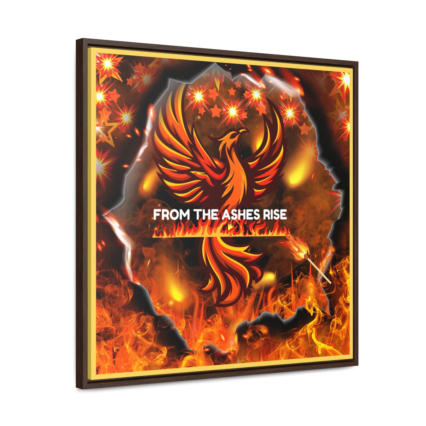 From The Ashes Rise Canvas Wall Art