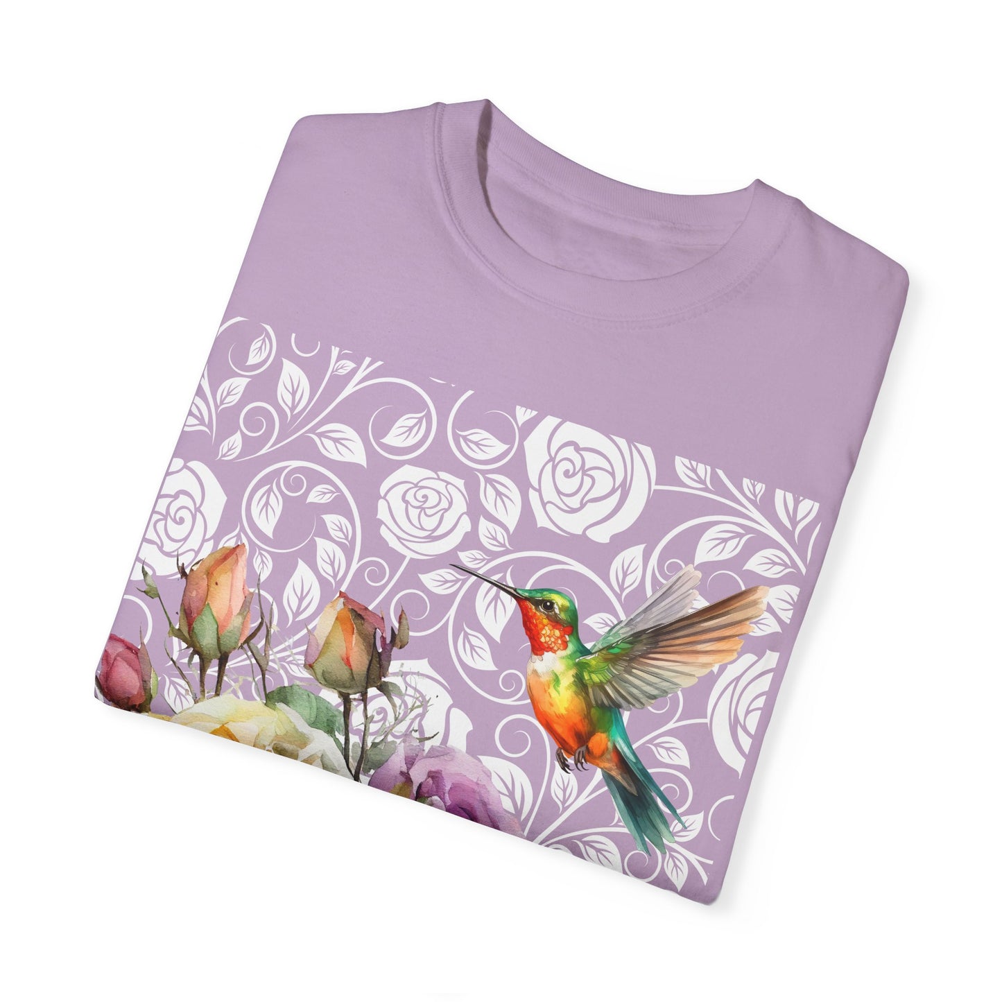 Hummingbird 2 Unisex Garment-Dyed T-shirt