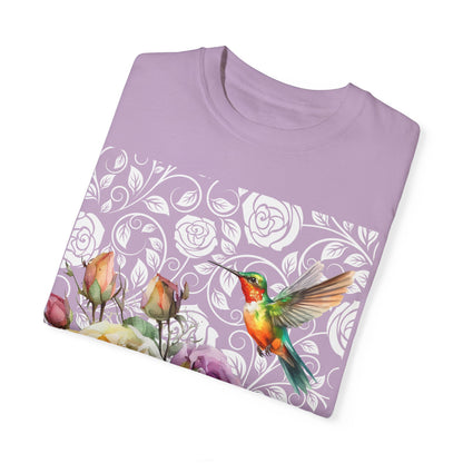 Hummingbird 2 Unisex Garment-Dyed T-shirt