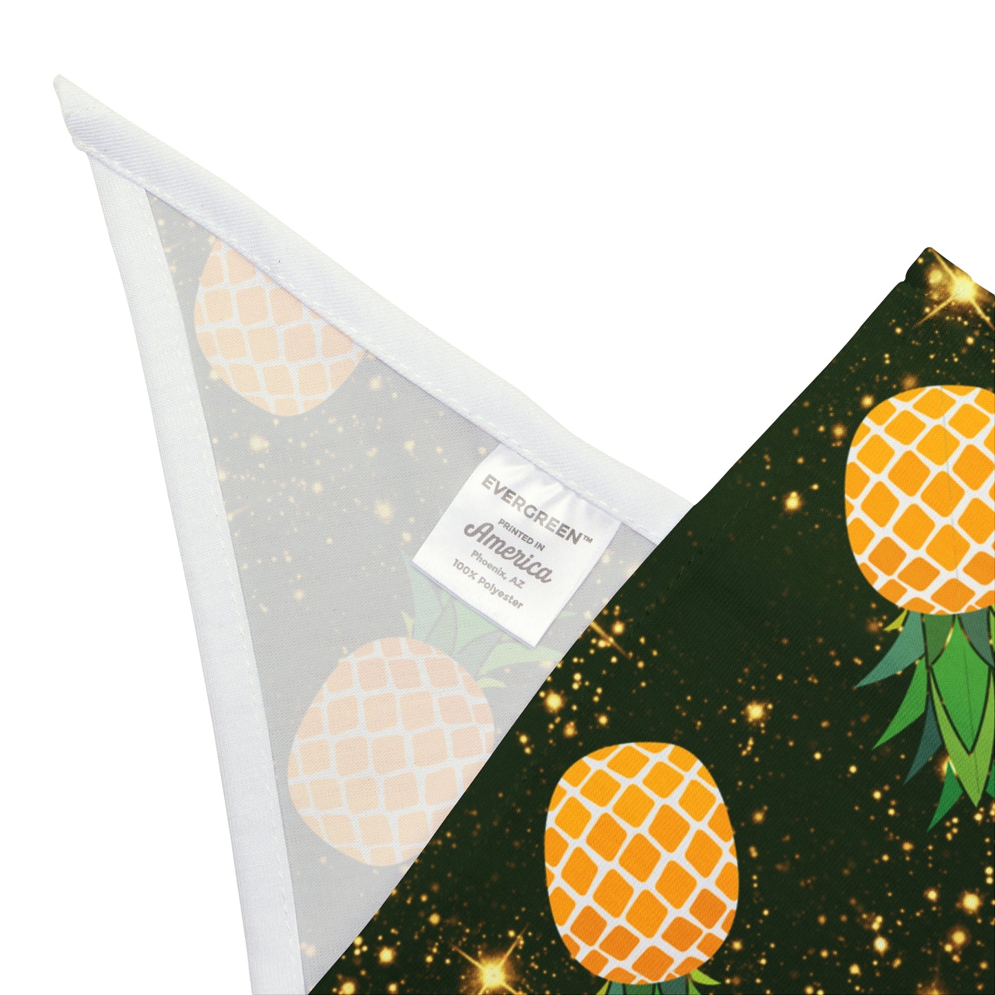 Pet Bandana Pineapple Sparkle