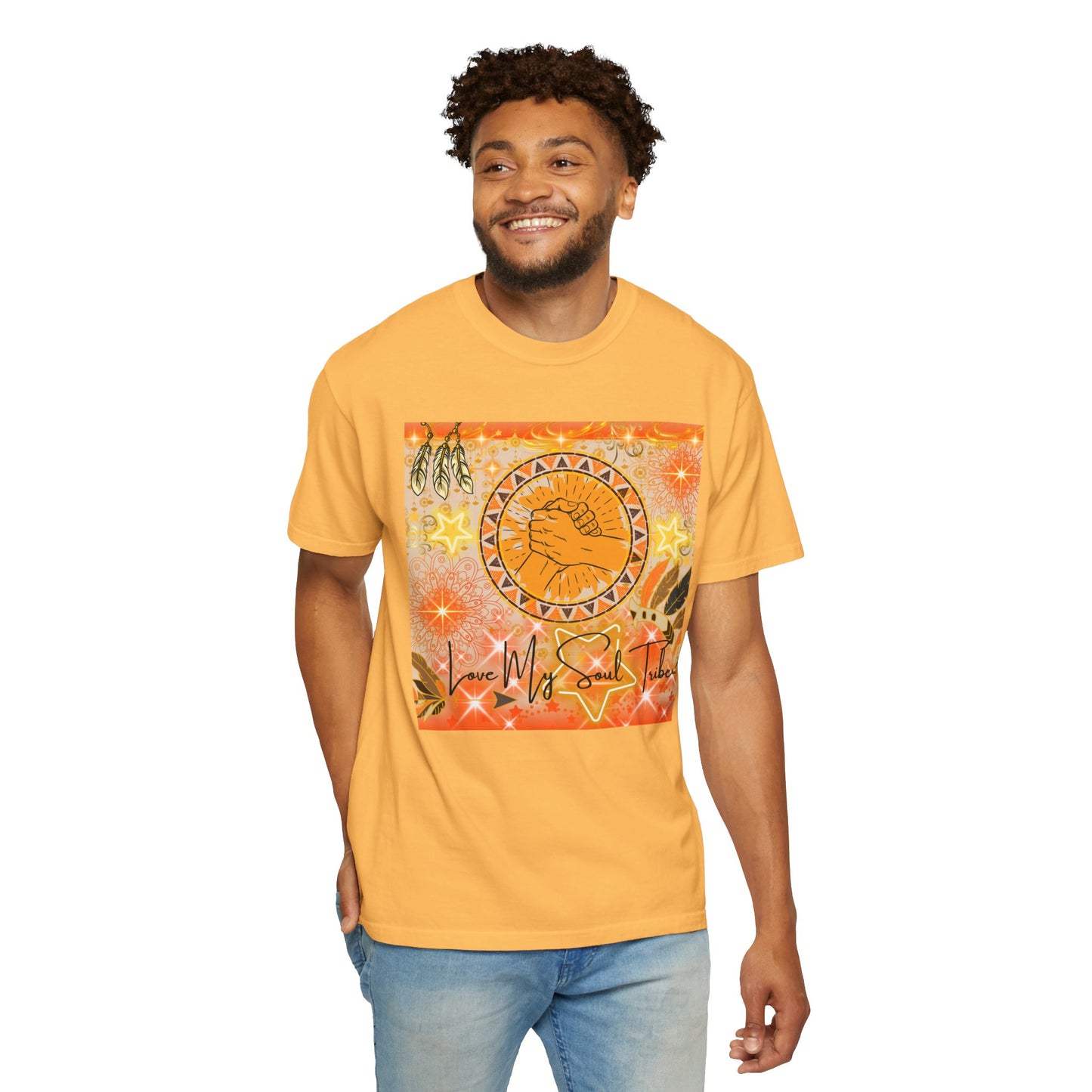 Love My Soul Tribe Unisex Garment-Dyed T-shirt