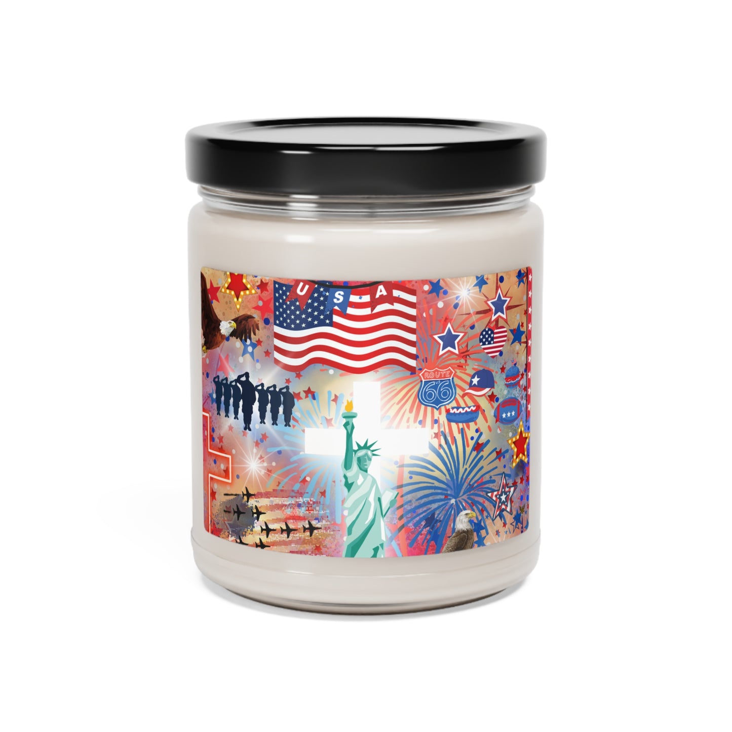 One Nation Under God Scented Soy Candle, 9oz