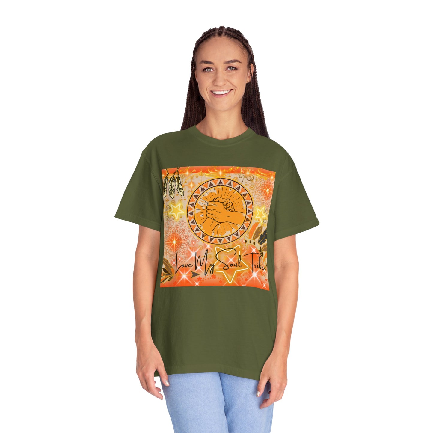 Love My Soul Tribe Unisex Garment-Dyed T-shirt