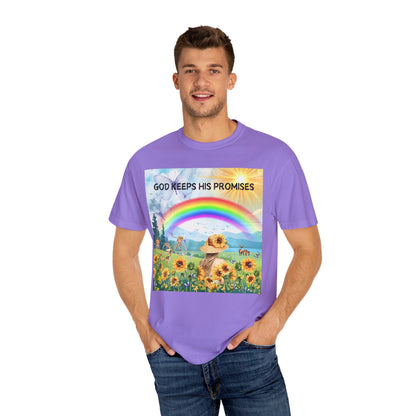 God Keeps His Promises Unisex Garment-Dyed T-shirt