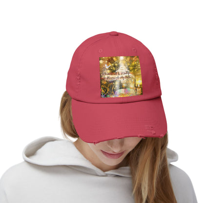 Your Word Unisex Distressed Cap