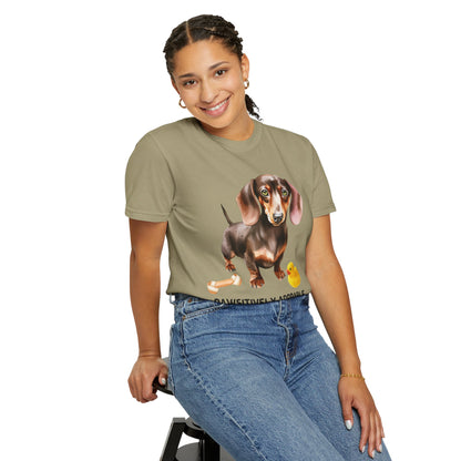 Pawsitively Adorable Unisex Garment-Dyed T-shirt