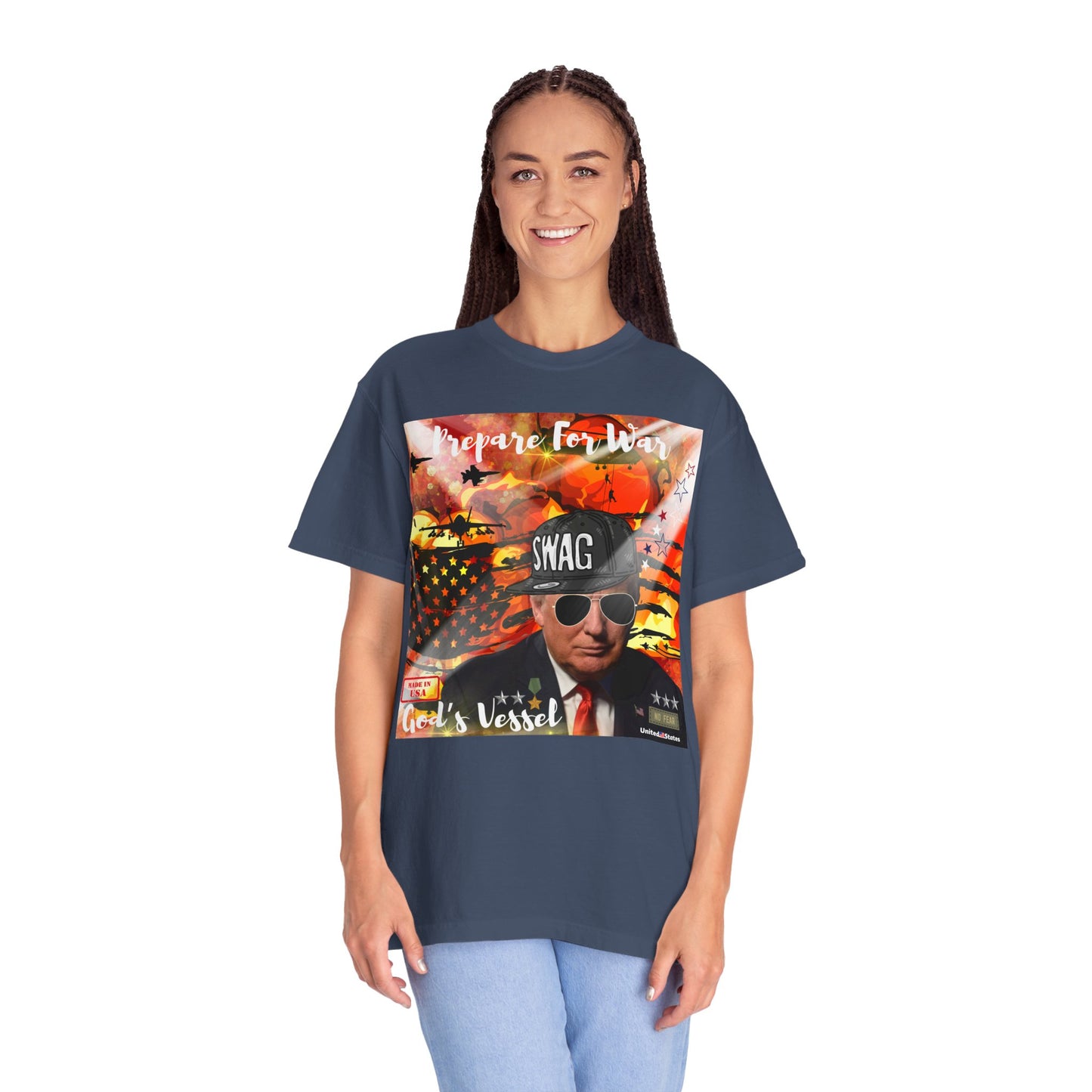 God's Vessel Unisex Garment-Dyed T-shirt