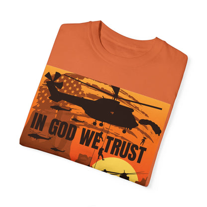 In God We Trust Unisex Garment-Dyed T-shirt