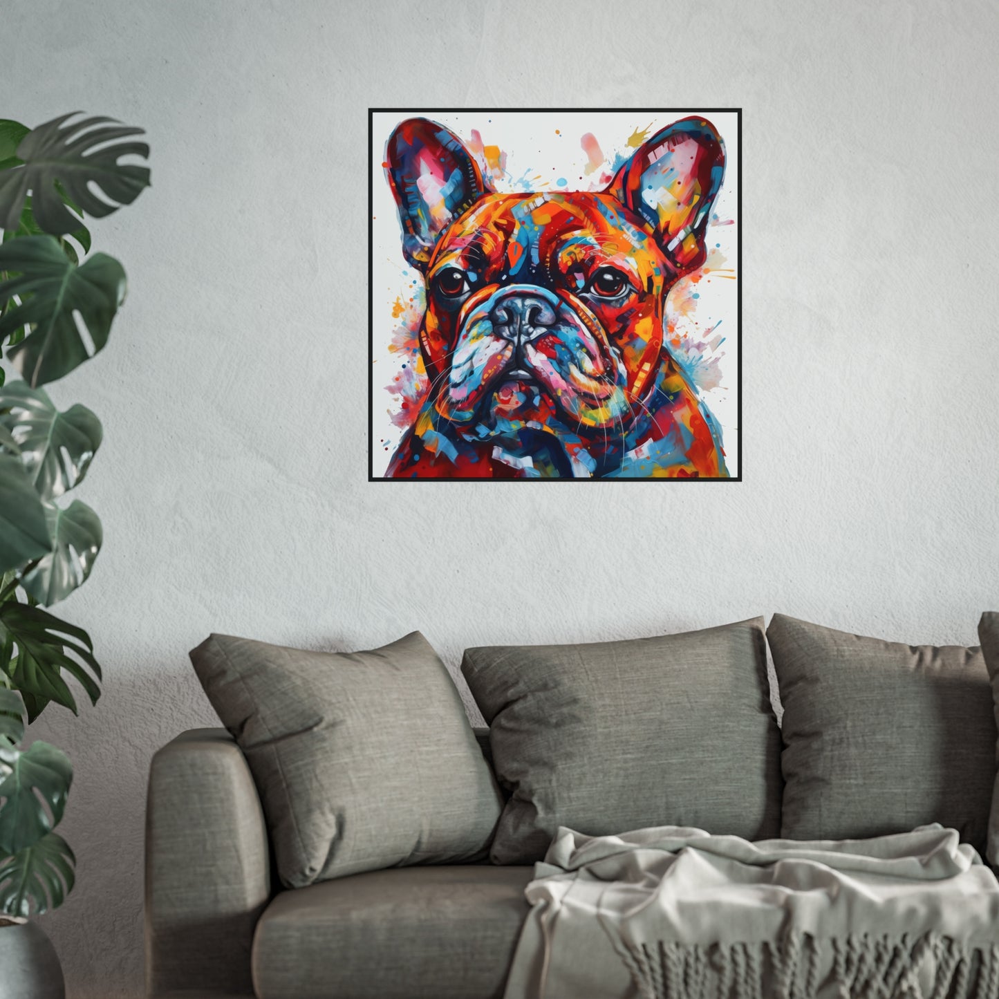 Frenchie In Color 5 Fine Art Posters