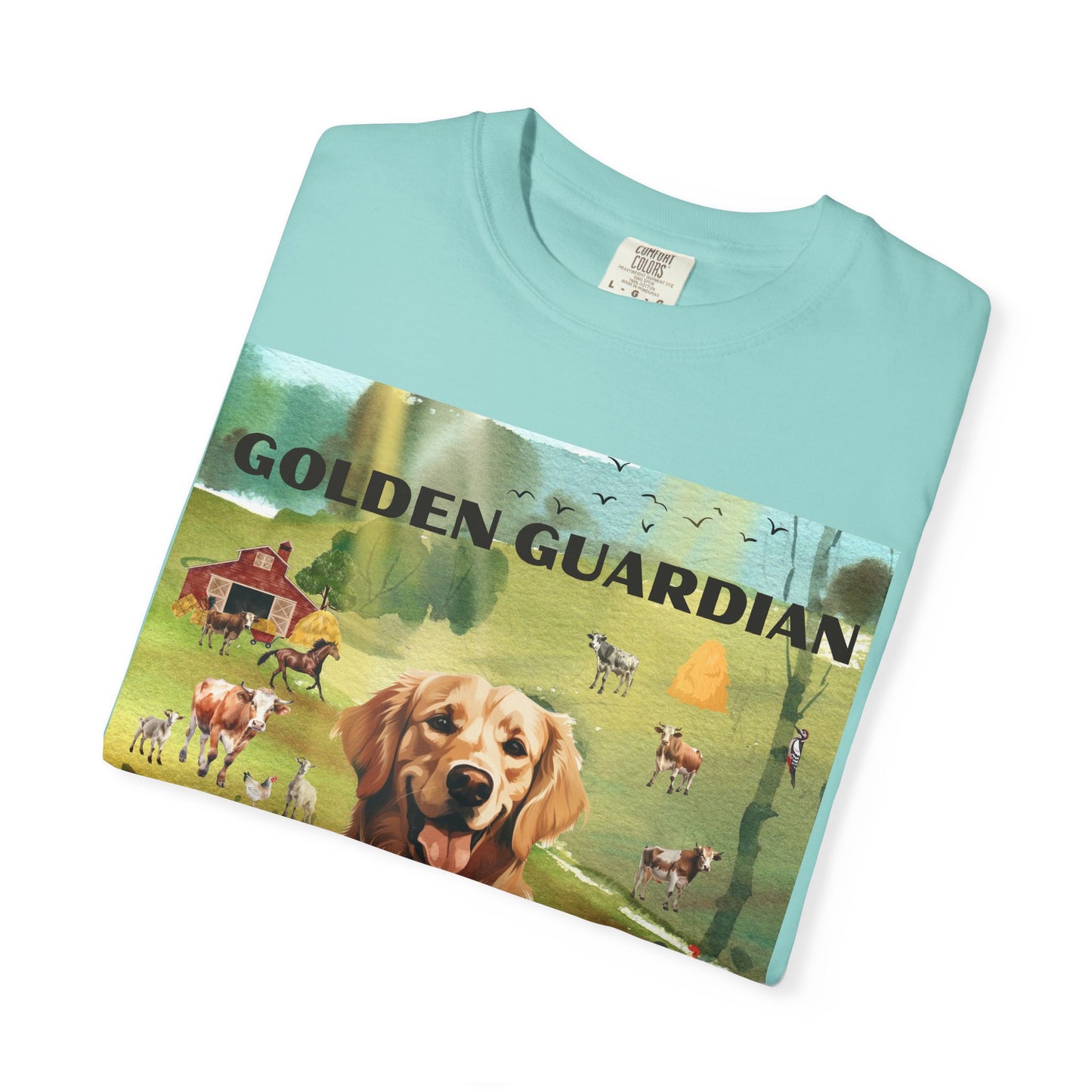 Golden Guardian Unisex Garment-Dyed T-shirt