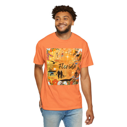 Florida Unisex Garment-Dyed T-shirt