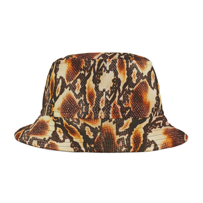 Bucket Hat (AOP) Python Brown