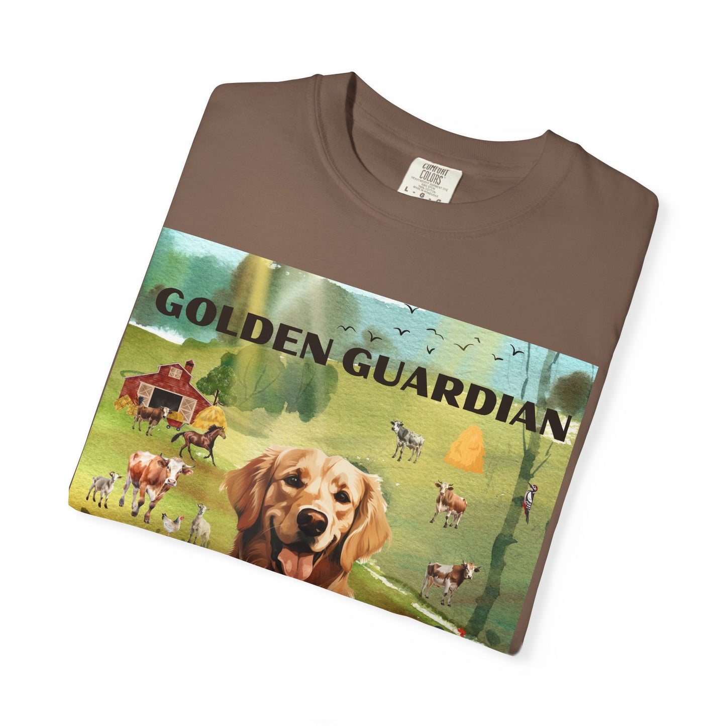 Golden Guardian Unisex Garment-Dyed T-shirt