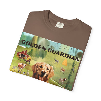 Golden Guardian Unisex Garment-Dyed T-shirt