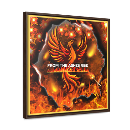 From The Ashes Rise Canvas Wall Art