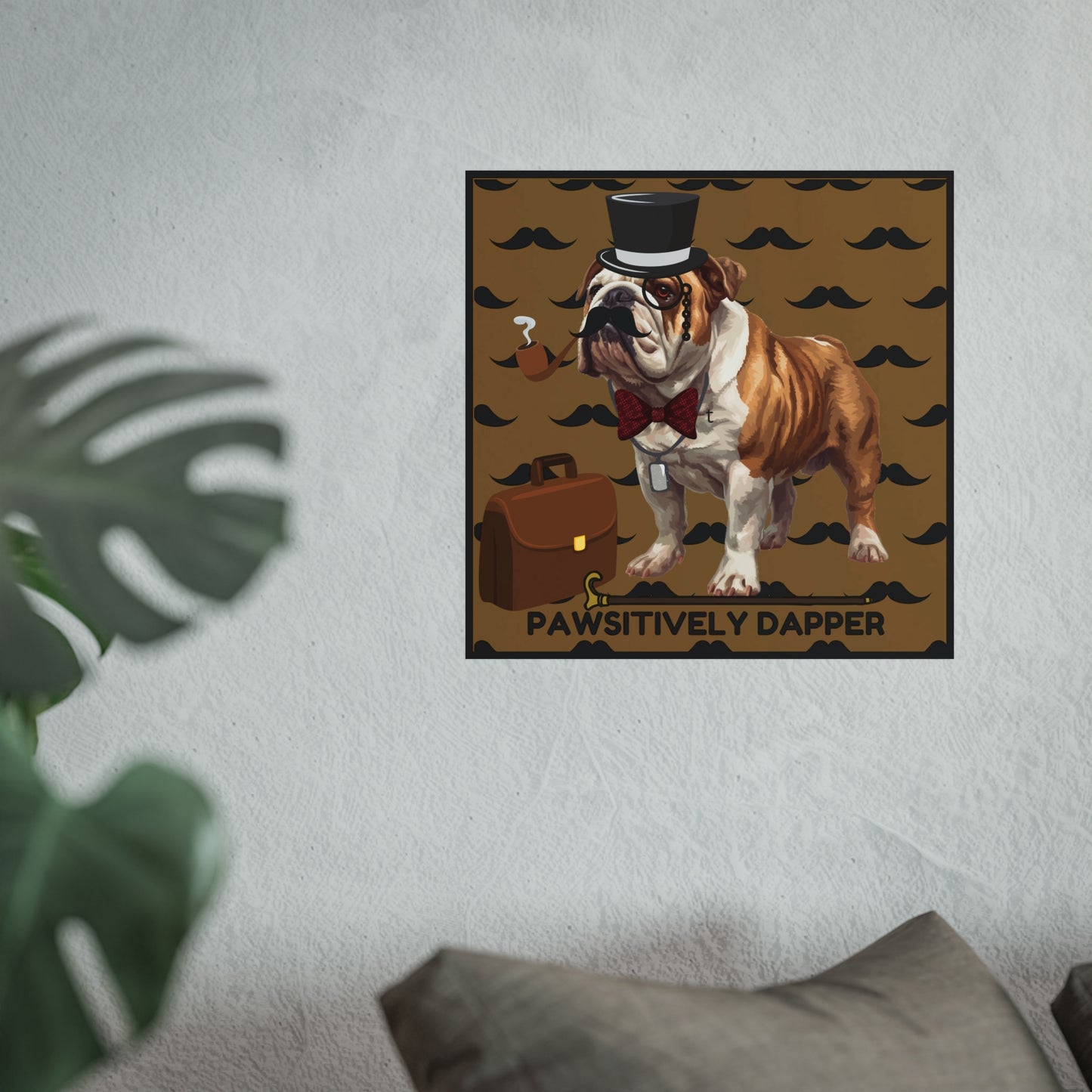 Pawsitively dapper Fine Art Posters