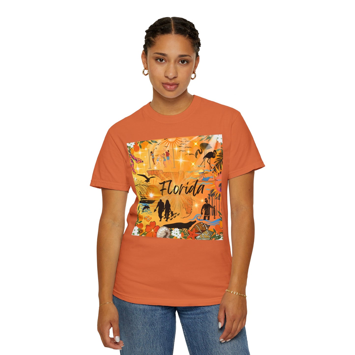 Florida Unisex Garment-Dyed T-shirt