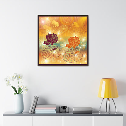 Reflections Gallery Canvas Wraps, Square Frame