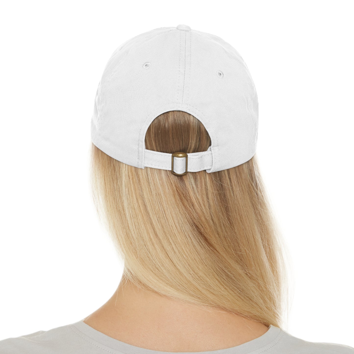 Soulshine Designs Co. Dad Hat with Leather Patch (Round)