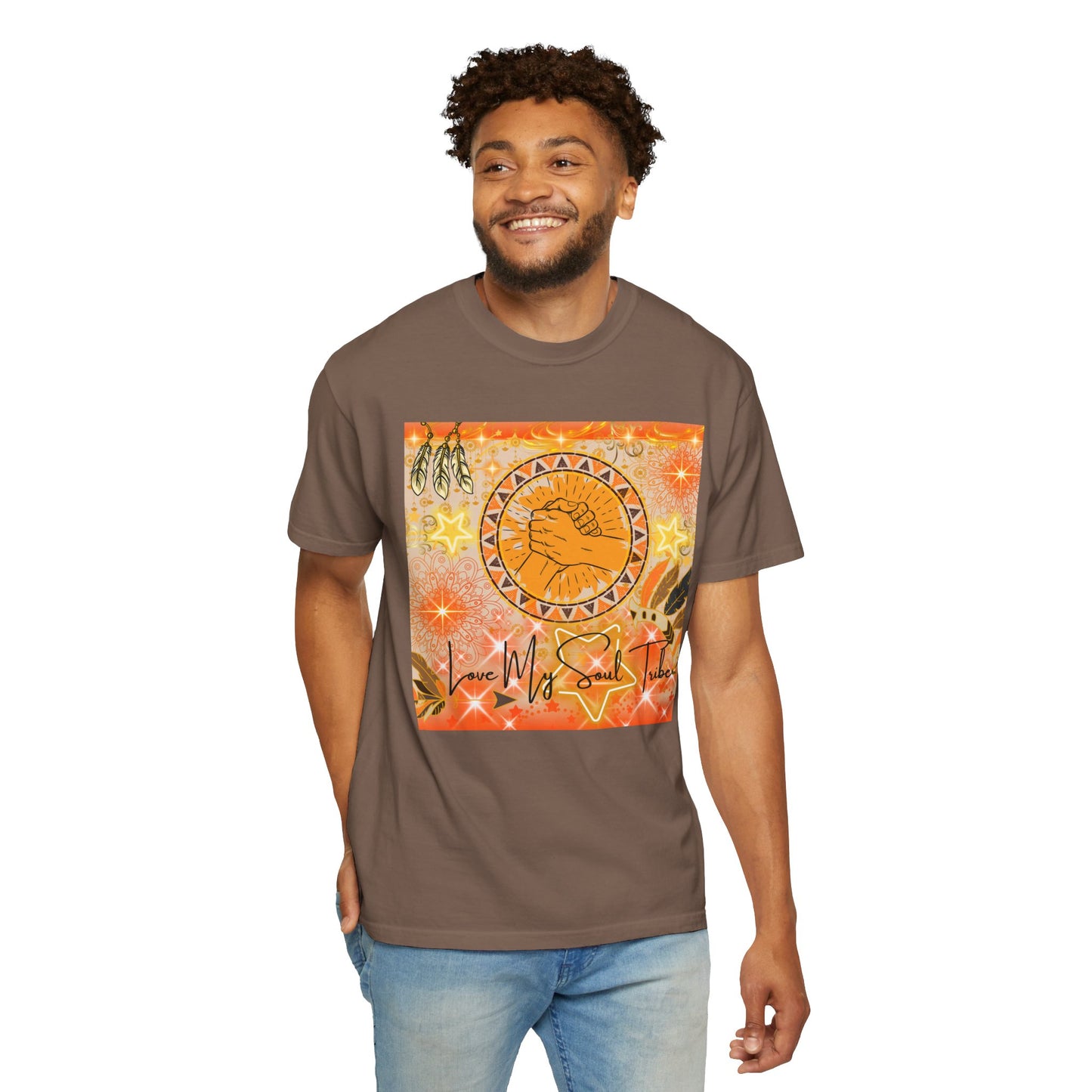 Love My Soul Tribe Unisex Garment-Dyed T-shirt