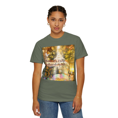 Your Word Unisex Garment-Dyed T-shirt