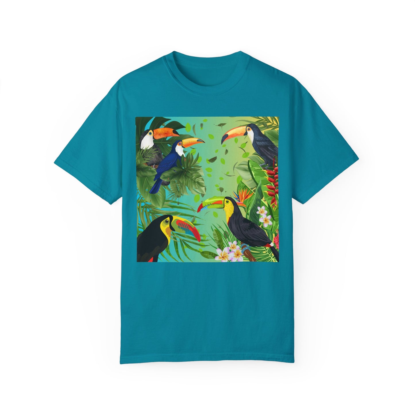 Toucans Unisex Garment-Dyed T-shirt