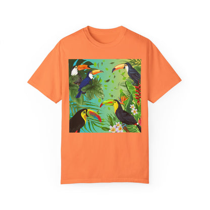 Toucans Unisex Garment-Dyed T-shirt