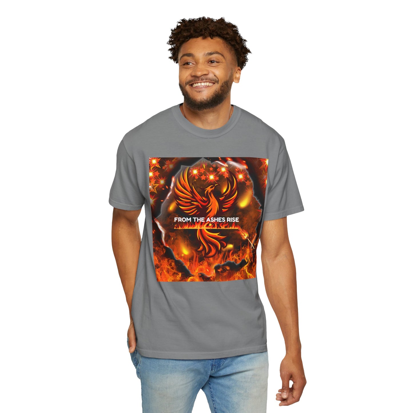 From The Ashes Rise Unisex Garment-Dyed T-shirt