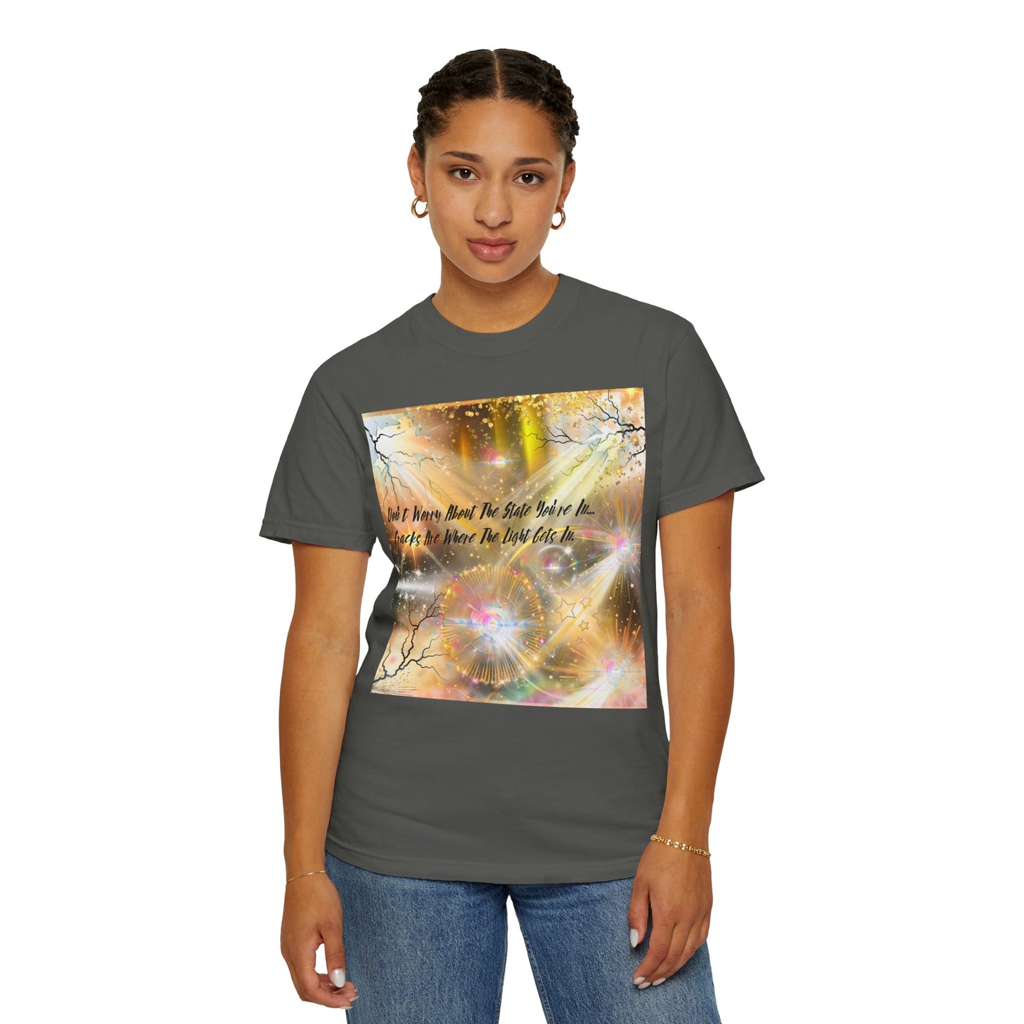 Don't Worry Unisex Garment-Dyed T-shirt