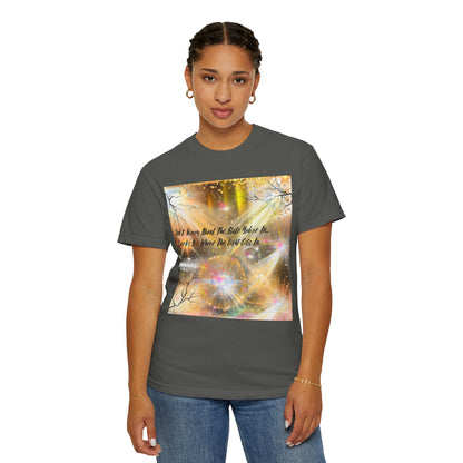 Don't Worry Unisex Garment-Dyed T-shirt