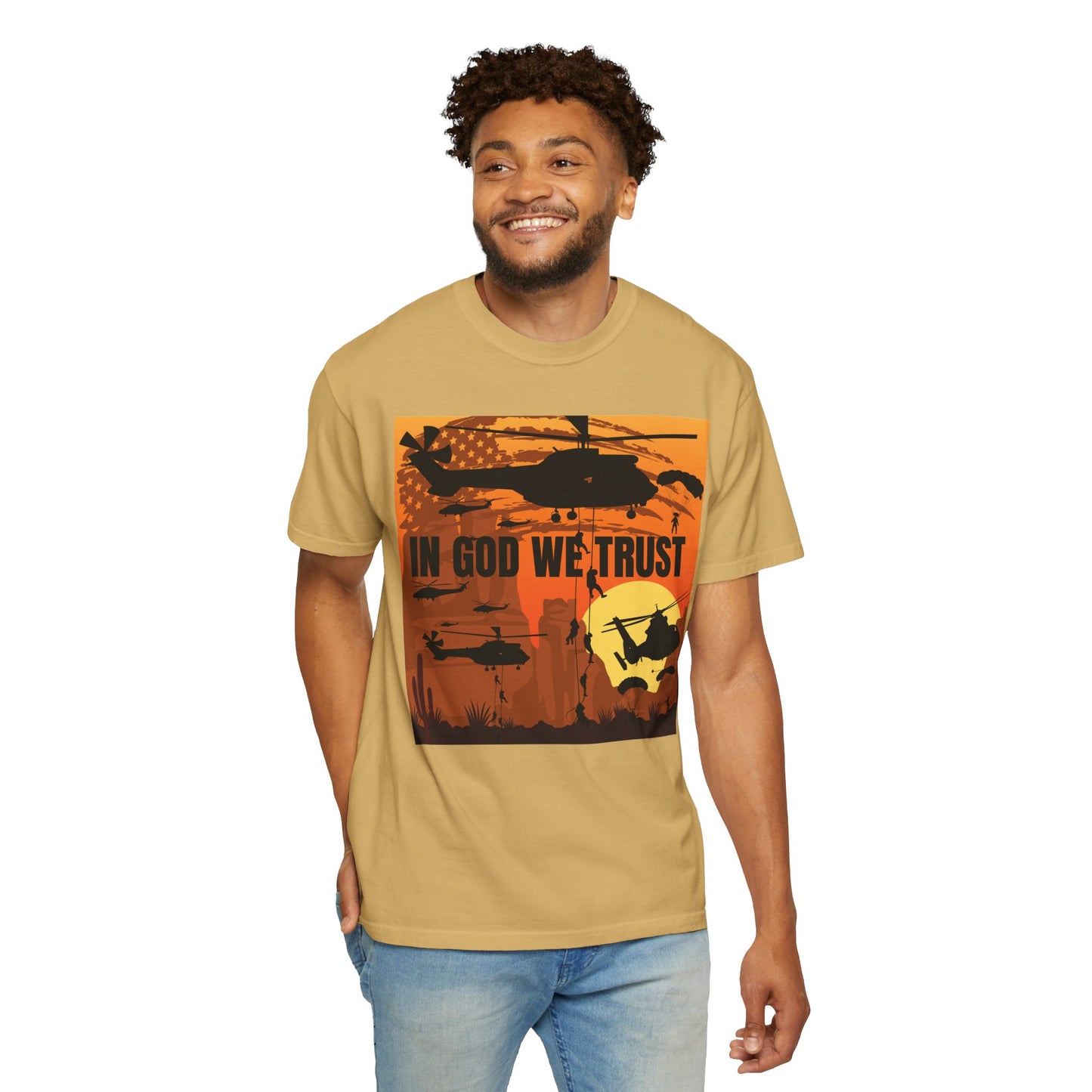 In God We Trust Unisex Garment-Dyed T-shirt