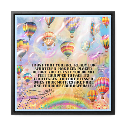 Trust that You Are Ready Canvas Wall Art