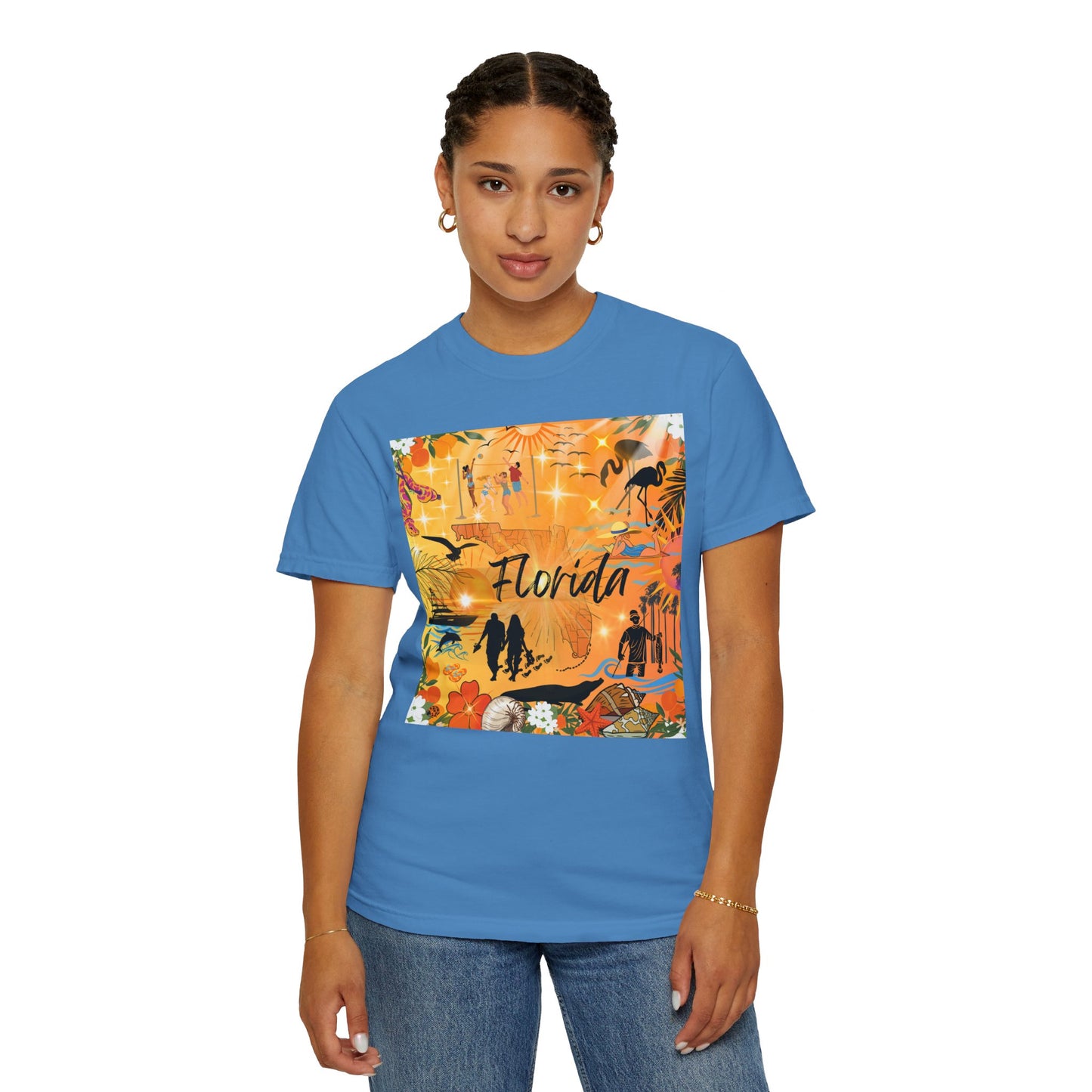 Florida Unisex Garment-Dyed T-shirt