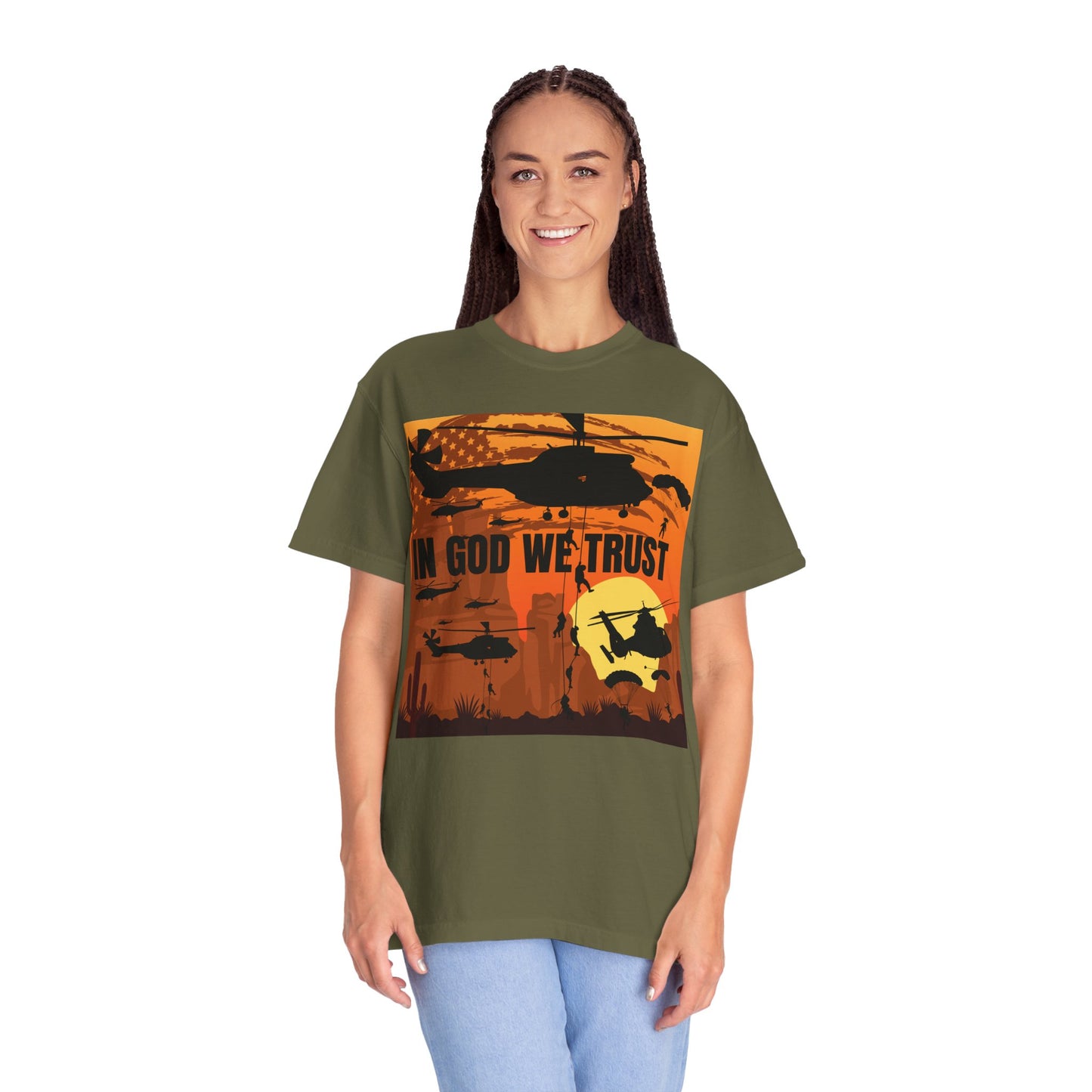 In God We Trust Unisex Garment-Dyed T-shirt