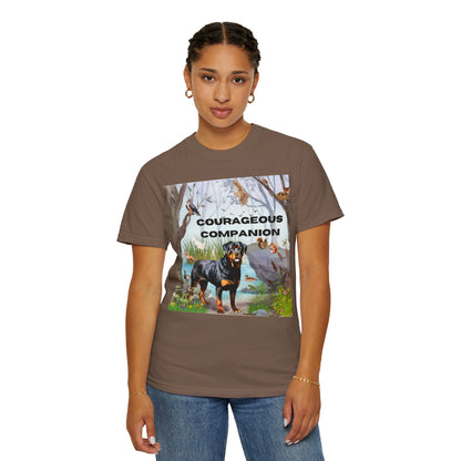 Courageous Companion Unisex Garment-Dyed T-shirt