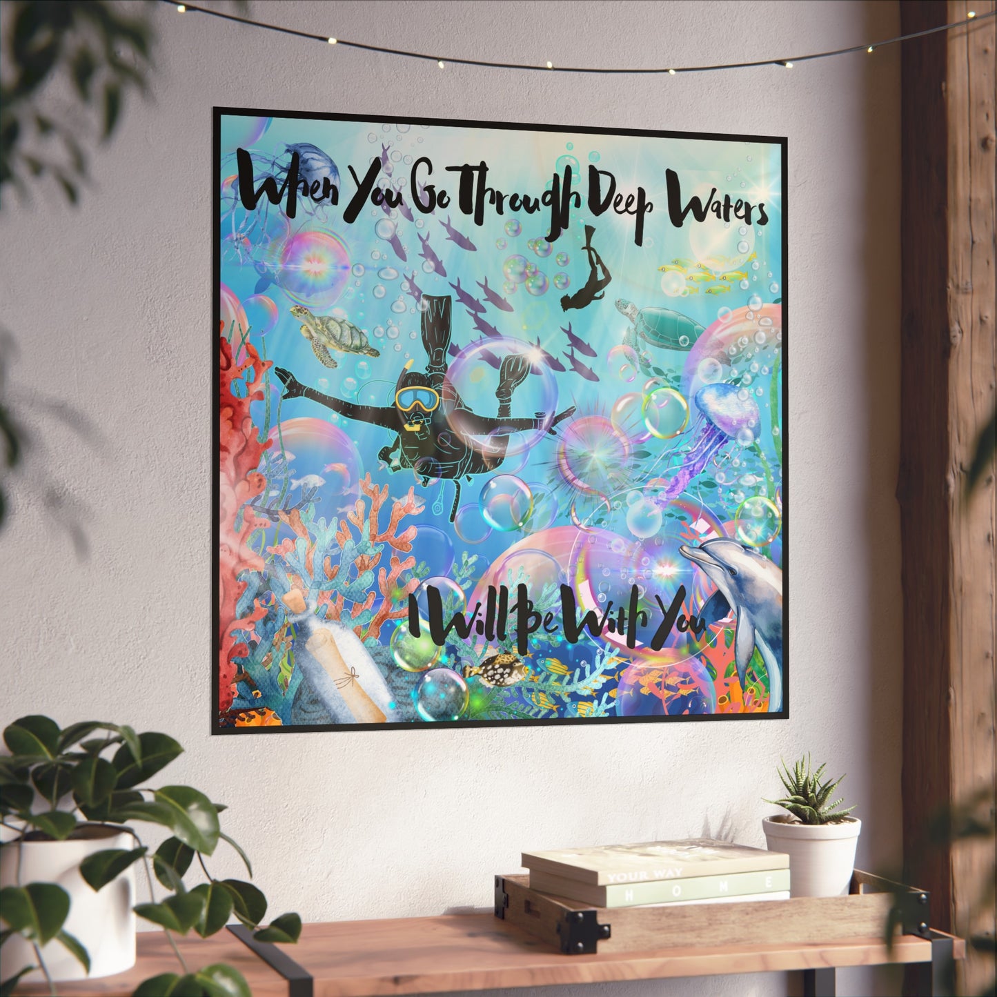 I Will Be With You Fine Art Posters