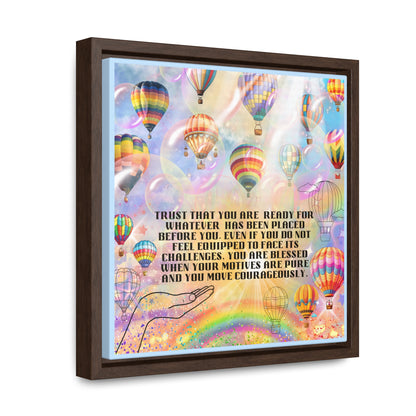 Trust that You Are Ready Canvas Wall Art