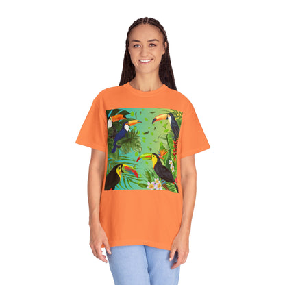 Toucans Unisex Garment-Dyed T-shirt