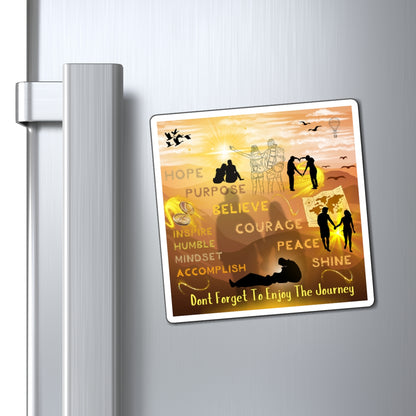 Enjoy The Journey Magnets