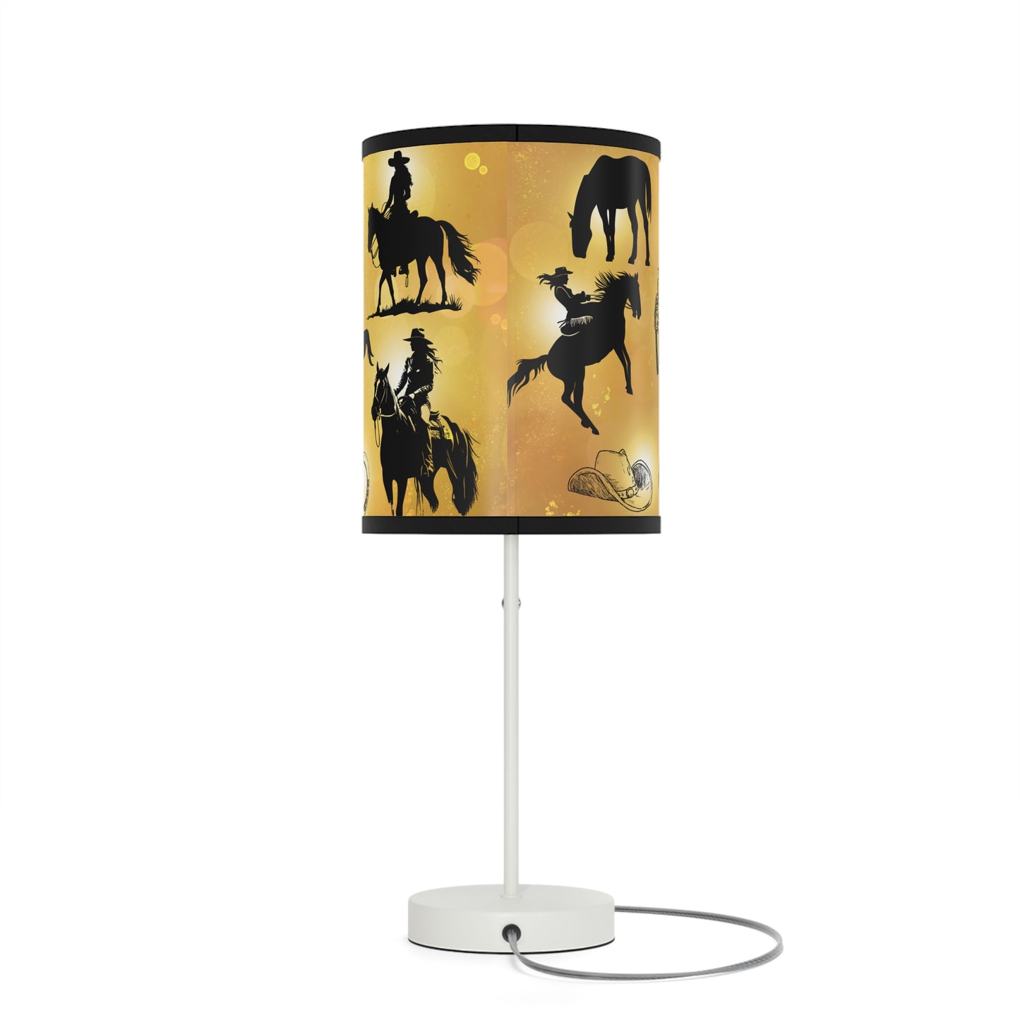 Cowgirl Country Lamp on a Stand, US|CA plug