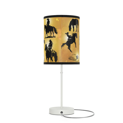 Cowgirl Country Lamp on a Stand, US|CA plug